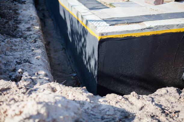 Residential Waterproofing installation at a Pennsville, NJ home by SJ Waterproofing Pros